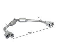 Posteriore inox sdoppiato con terminali Alfa Romeo Giulietta(940) 2010>>20(3180)