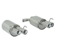 Posteriore inox sdoppiato con terminali Alfa Romeo Spider(939) 2006>>2011