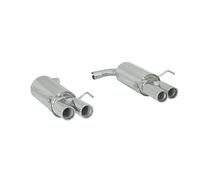 Posteriore inox sdoppiato con terminali Alfa Romeo Spider(939) 2006>>2011(481)