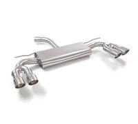 Posteriore inox sdoppiato con terminali Audi A3 (typ 8V/8VA)(4991)