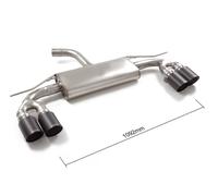 Posteriore inox sdoppiato con terminali Audi A3 (typ 8Y