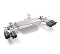 Posteriore inox sdoppiato con terminali Audi S3 (typ 8Y)