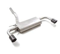 Posteriore inox sdoppiato con terminali BMW Serie1 F40 2019>>2024(6061)