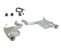 Posteriore inox sdoppiato con terminali Ford Mustang Mk6 2015>>2023(3753)