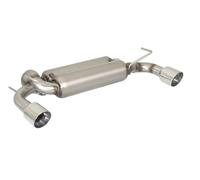Posteriore inox sdoppiato con terminali Infiniti FX (typ S51)