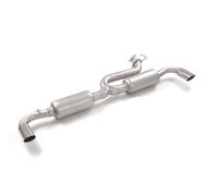Posteriore inox sdoppiato con terminali Lancia Delta Mk1(typ831) 1979>>1994