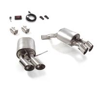 Posteriore inox sdoppiato con terminali Porsche Macan Mk1 (typ(7125)