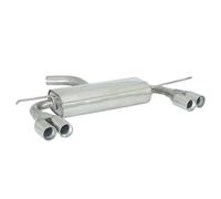 Seat Posteriore inox sdoppiato con terminali rotondi 2 / 2x70 mm sfalsati -
