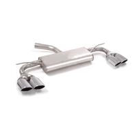 Posteriore inox sdoppiato con terminali Volkswagen Golf Mk7.5 (typ(5004)