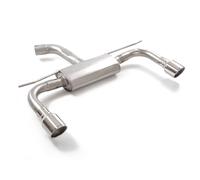 Posteriore inox sdoppiato con terminali Volkswagen Golf Mk8.5 (typ(7242)