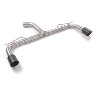 Posteriore inox sdoppiato con terminali Volkswagen Golf Mk8 (typ