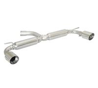 Posteriore inox sdoppiato con terminali Volkswagen Maggiolino (typ 5C)