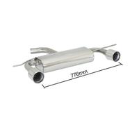 Scarico + terminale 50.0252.06 omologato VW Scirocco 1.4TSI 90/118kW