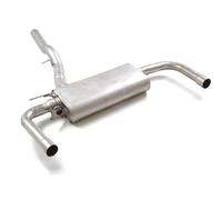 Posteriore inox sdoppiato per terminali BMW Serie2 F44(Gran Coupè)