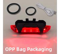 posteriore leggero USB ricaricabile LED adatto alla maggior parte delle b