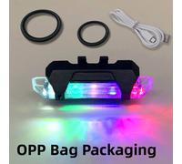 posteriore leggero USB ricaricabile LED adatto alla maggior parte delle b