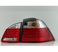 Posteriore Luci LED Coppia Rosso e Trasparente per BMW E61 Touring 2004 - 2007 E