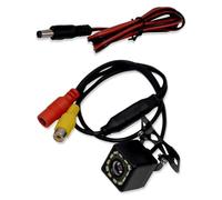 posteriore macchina telecamera Telecamera Posteriore Auto AHD CVBS Con Visione Grandangolo 170° 1080P Full HD Monitor Fisheye Notturno(Red)