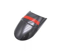 Posteriore Parafango Per DL650 Per DL 650 Per DL650XT 2013-2020 Moto Parafango In Fibra Di Carbonio Texture Parafanghi Nero Ruota Anteriore Parafango Fender Protezione(Fiber Texture)