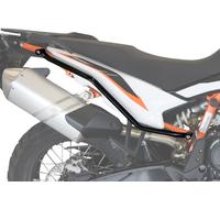 Posteriore Paramotore HEED KTM 890 Adventure / 790 Adventure (2019 - ) - nero