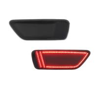 posteriore paraurti Riflettore Compatibile Con Dodge Per Journey 2011 2012 2013 2014 2015 2016 2017 Fari Fendinebbia Posteriori Riflettori Paraurti Luci Posteriori Freno Di Stazionamento(Smoked)