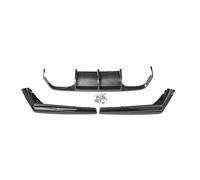 Posteriore Paraurto 3 Pezzi Diffusore Paraurti Posteriore Splitter Spoiler Labbro Per BMW F80 Per M3 F82 F83 Per M4 14-18 Kit Corpo Inferiore Protezione(Aspetto in fibra di carbonio)