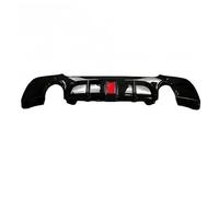 Posteriore Paraurto Per Bmw E90 E91 E92 E93 320i 320d 325d 330d 335i 05-12 Per MTech Performance Style Diffusore Posteriore Paraurti Posteriore Lip Splitter Con Lampada(92 Type 2)