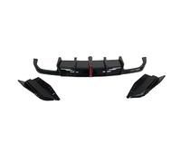 Posteriore Paraurto Per BMW Per X1 U11 2023-2025 Nero Brillante Paraurti Spoiler Diffusore Ala Posteriore Canard Flaps Grembiule Scarico Auto Body Kit Diffusore Paraurti Posteriore(Rear Lip)