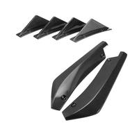 Posteriore Paraurto Per Dodge Per Challenger Per Caricatore Per SRT 10-22 Paraurti Splitter Copertur Diffusore Pinna Squalo Spoiler Adesivo Trim(Aspetto in fibra di carbonio)