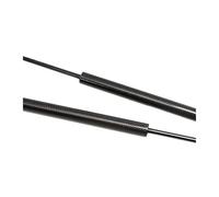 Posteriore Pistoni per Portellone Per Ford C-Max 5 Porte MPV 2003-2010, Ammortizzatori Automatici Per Portellone Posteriore Con Supporto A Molla(Black carbon fiber)