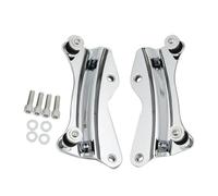 Posteriore Portabagagli Per Tour Pak Touring Road King Road Glide Street 2014-2022 Kit Fissaggio Per Portapacchi Per Moto Two Up Pack Mount Portapacchi(Hardware Chrome)