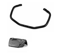 Posteriore Portapacchi Per Per Primavera 50 125 150 Per Sprint Protezione Paraurti Posteriore Sedile Posteriore Motocicletta Nero Opaco Barra Portapacchi Passeggero(Bumper n Carbon Cap)