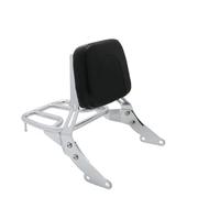 Posteriore Portapacchi Sedile Per Bonneville T100 T120 Per Street Per Twin Per Scrambler Moto Ripiano Posteriore Schienale Portapacchi Custodia Da Viaggio Maniglia Per Manubrio(Style B chrome)