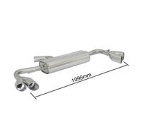 Posteriore RAGAZZON per Audi TT Roadster 1.8TFSI (118kW) 2008> - art. 50.0221.65