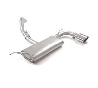 Ford Posteriore inox con terminale ovale 135x90 mm Sport Line