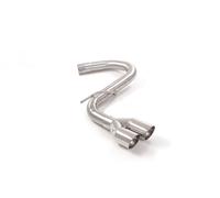 Seat Tubo posteriore Gr. N inox con terminali rotondi 2x80 mm Sport Line