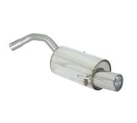 Posteriore inox con terminale rotondo Alfa Romeo 147(440)