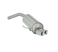 Alfa Romeo Posteriore inox con terminali rotondi 2x70 mm