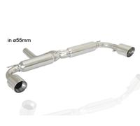 50.0482.61#1 MINI R60 COUNTRYMAN 2010>> POSTERIORE INOX SDOPPIATO CON TERMINALI