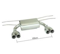 Posteriore sdoppiato terminali 2x70 sfalsati Ragazzon Mazda MX-5 1.5 96 kw 2015