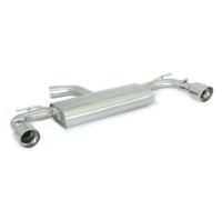 Posteriore sdoppiato terminali rotondi 76mm Ragazzon VW Golf VII 2.0 GTI 169 kw