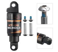 Posteriore Shock Absorber 120/150/165/190mm Alluminio Lega Riduce Rumore Di