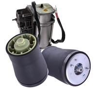 Posteriore Sospensioni Pneumatiche Molla Borsa & Compressore for BMW X5 E53