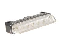 Posteriore STR8 LED MINI, universale, bianco, con il numero CE