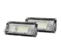 Posteriore Targa Luci Set LED Bianco Per BMW 3 Serie E46 Berlina 98-05