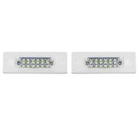 Posteriore Targa Luci Set LED Ultra Luminoso Bianco Per VW Caddy 2 Porta 03-20