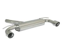 Posteriore + terminale inox sdoppiato rotondo 2/102 Focus II (typ DA3) 05>10 RS