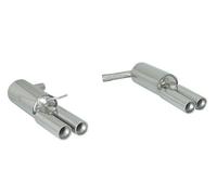 Posteriore + terminale inox sdoppiato rotondo 2/80 sfalsati A4 (typ 8E) 01>07 2