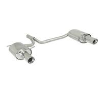 Posteriore + terminale inox sdoppiato rotondo 2/90 A4 (typ 8E) 01>07 1.9TDi - 2