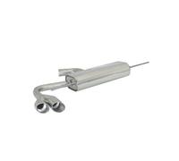 Posteriore terminali rotondi inox Ragazzon Audi TT 8J 1.8 TFSI Roadster 118Kw